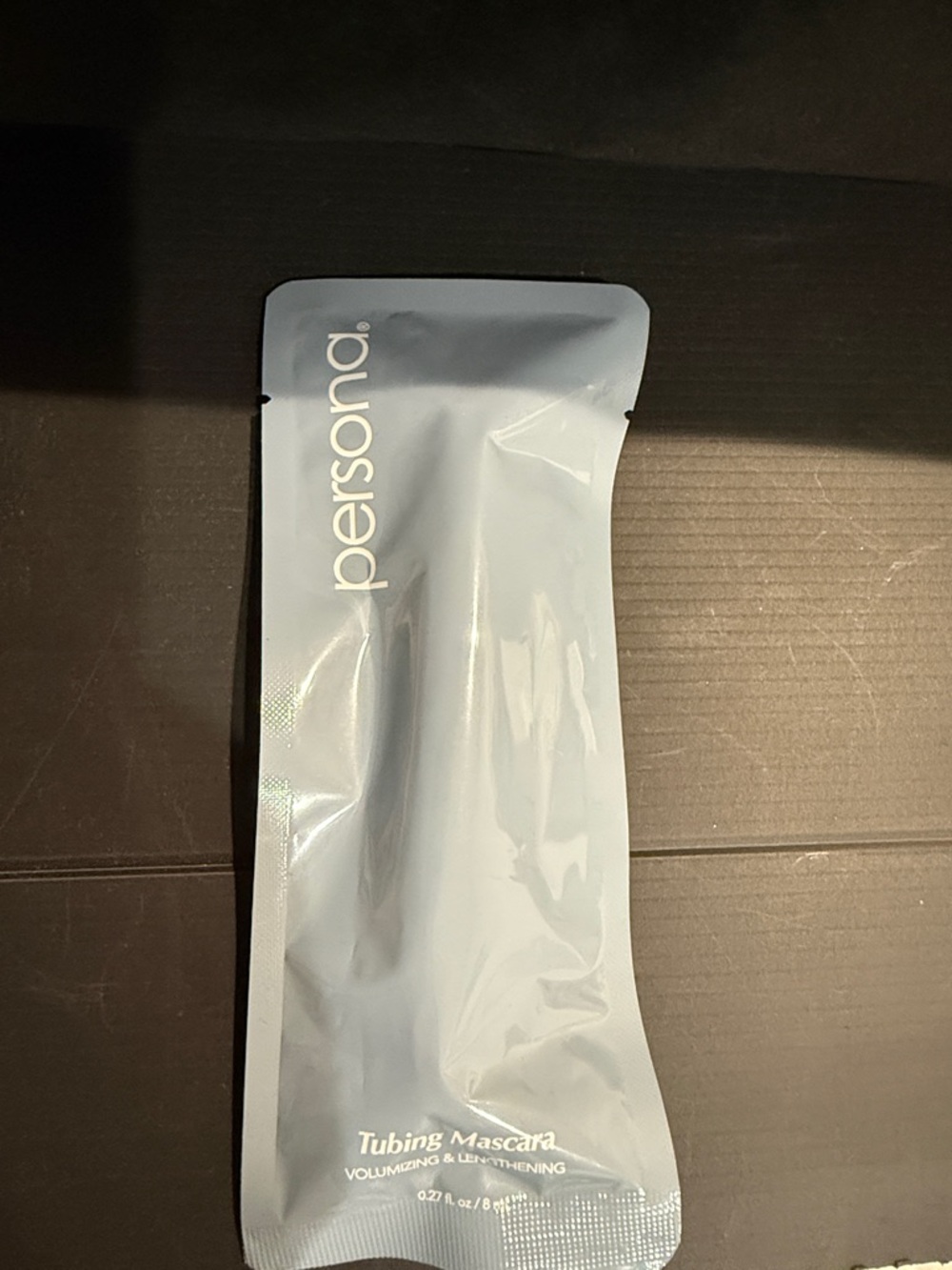 Persona Tubing Mascara Pouch — Light Blue